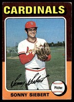 1975 Topps Base Set #328 Sonny Siebert
