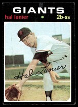 1971 Topps Base Set #181 Hal Lanier