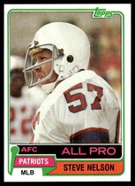 1981 Topps Base Set #60 Steve Nelson