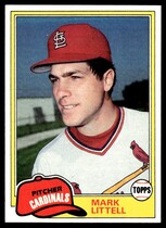 1981 Topps Base Set #255 Mark Littell