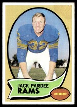 1970 Topps Base Set #68 Jack Pardee