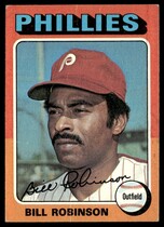 1975 Topps Base Set #501 Bill Robinson