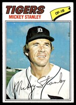 1977 Topps Base Set #533 Mickey Stanley