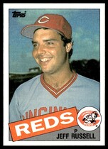 1985 Topps Base Set #651 Jeff Russell