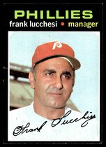 1971 Topps Base Set #119 Frank Lucchesi