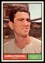 1961 Topps Base Set #235 Camilo Pascual