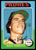 1975 Topps Base Set #558 Dave Roberts