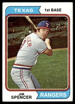1974 Topps Base Set #580 Jim Spencer