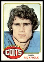 1976 Topps Base Set #371 Rick Volk