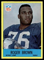 1967 Philadelphia Base Set #62 Roger Brown