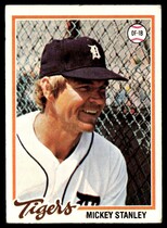 1978 Topps Base Set #232 Mickey Stanley