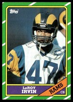 1986 Topps Base Set #90 LeRoy Irvin