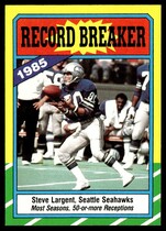 1986 Topps Base Set #4 Steve Largent