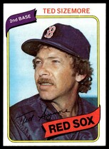 1980 Topps Base Set #81 Ted Sizemore