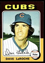 1975 Topps Base Set #258 Dave LaRoche