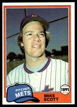 1981 Topps Base Set #109 Mike Scott