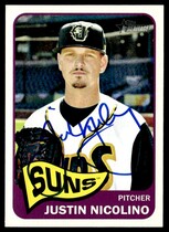2014 Topps Heritage Minor League #196 Justin Nicolino