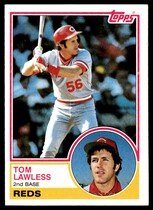 1983 Topps Base Set #423 Tom Lawless