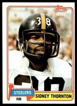 1981 Topps Base Set #61 Sidney Thornton