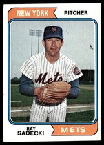 1974 Topps Base Set #216 Ray Sadecki