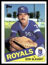 1985 Topps Base Set #542 Don Slaught