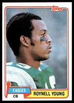 1981 Topps Base Set #72 Roynell Young
