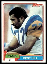 1981 Topps Base Set #62 Kent Hill