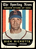 1959 Topps Base Set #137 Dick Ricketts