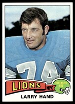 1975 Topps Base Set #42 Larry Hand