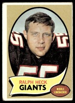 1970 Topps Base Set #127 Ralph Heck