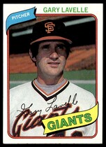 1980 Topps Base Set #84 Gary Lavelle