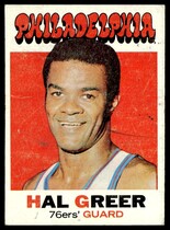 1971 Topps Base Set #60 Hal Greer