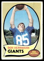 1970 Topps Base Set #153 Don Herrmann