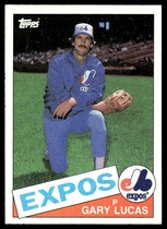 1985 Topps Base Set #297 Gary Lucas