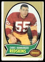 1970 Topps Base Set #93 Chris Hanburger