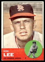 1963 Topps Base Set #372 Don Lee