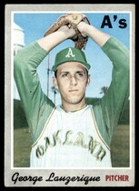 1970 Topps Base Set #41 George Lauzerique