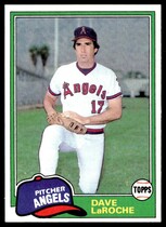 1981 Topps Base Set #529 Dave LaRoche