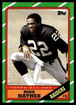 1986 Topps Base Set #73 Mike Haynes