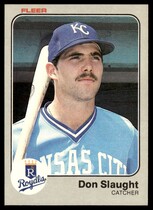 1983 Fleer Base Set #123 Don Slaught