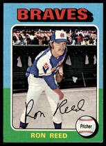 1975 Topps Base Set #81 Ron Reed