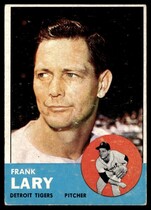 1963 Topps Base Set #140 Frank Lary