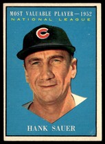 1961 Topps Base Set #481 Hank Sauer