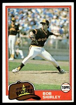 1981 Topps Base Set #49 Bob Shirley