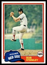 1981 Topps Base Set #421 Bob Stanley
