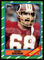 1986 Topps Base Set #178 Russ Grimm