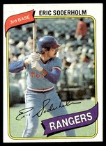 1980 Topps Base Set #441 Eric Soderholm