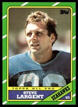 1986 Topps Base Set #203 Steve Largent