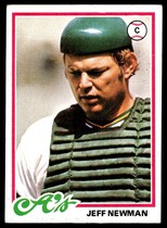 1978 Topps Base Set #458 Jeff Newman