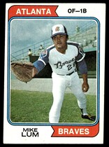 1974 Topps Base Set #227 Mike Lum